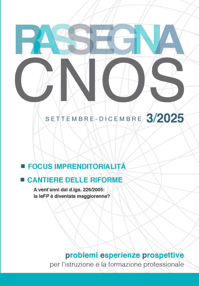 Copertina Rassegna Copertina Rassegna CNOS n.3 - 2024